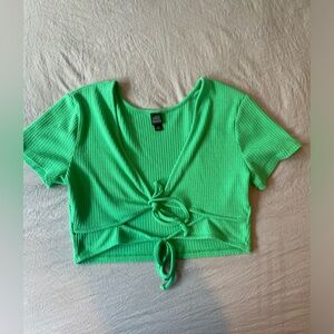 Wild Fable green crop top